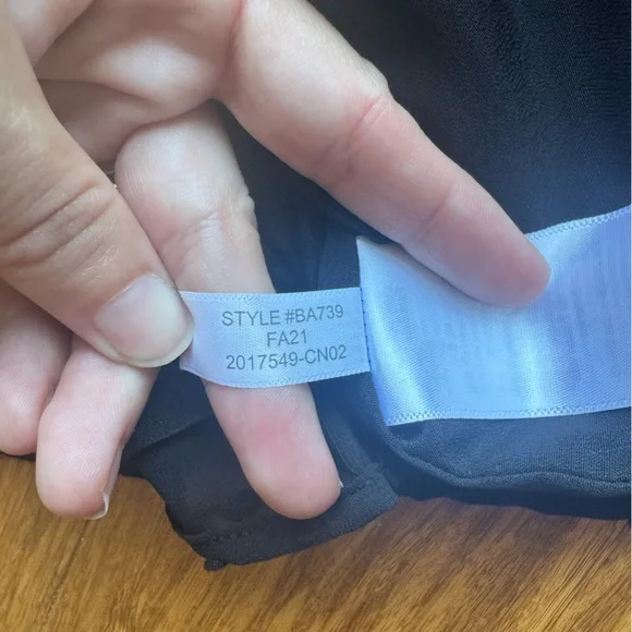 J. Crew Black Ruffled Blouse - Picture 4 of 4